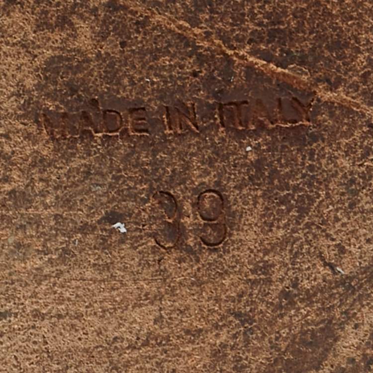 Pre Owned Givenchy Shark Lock Size 39 Black Leather Knee Length Boots