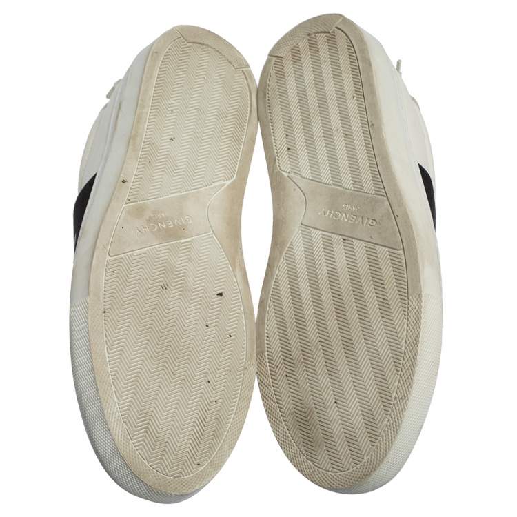 Pre Owned Givenchy White Leather Urban Street Sneakers Size 36