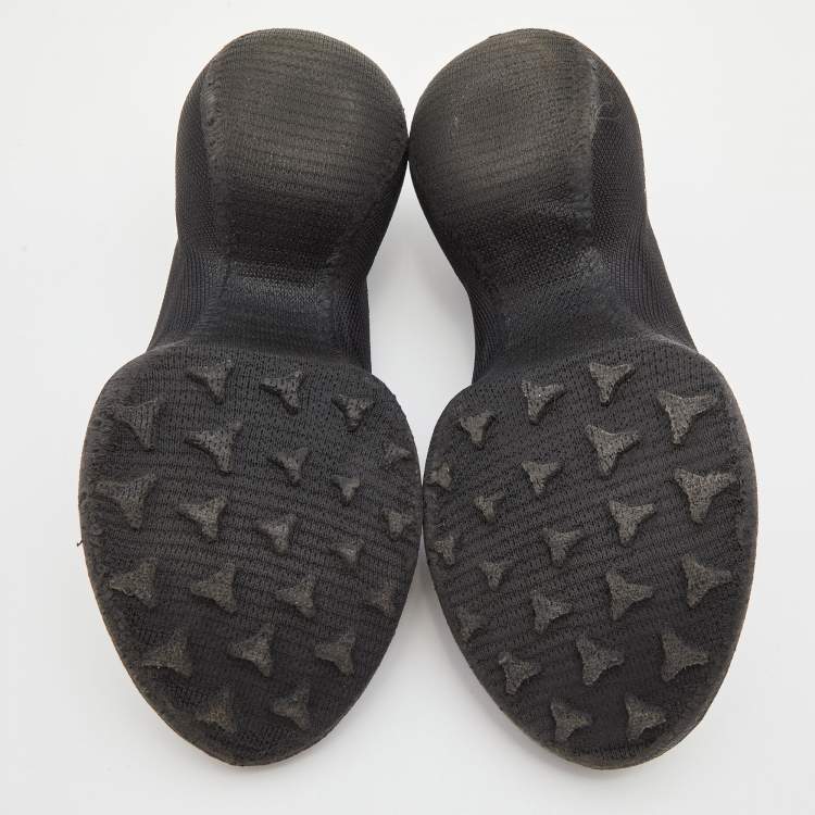Pre Owned Givenchy Black Stretch Knit TK-360 Sneakers Size 36