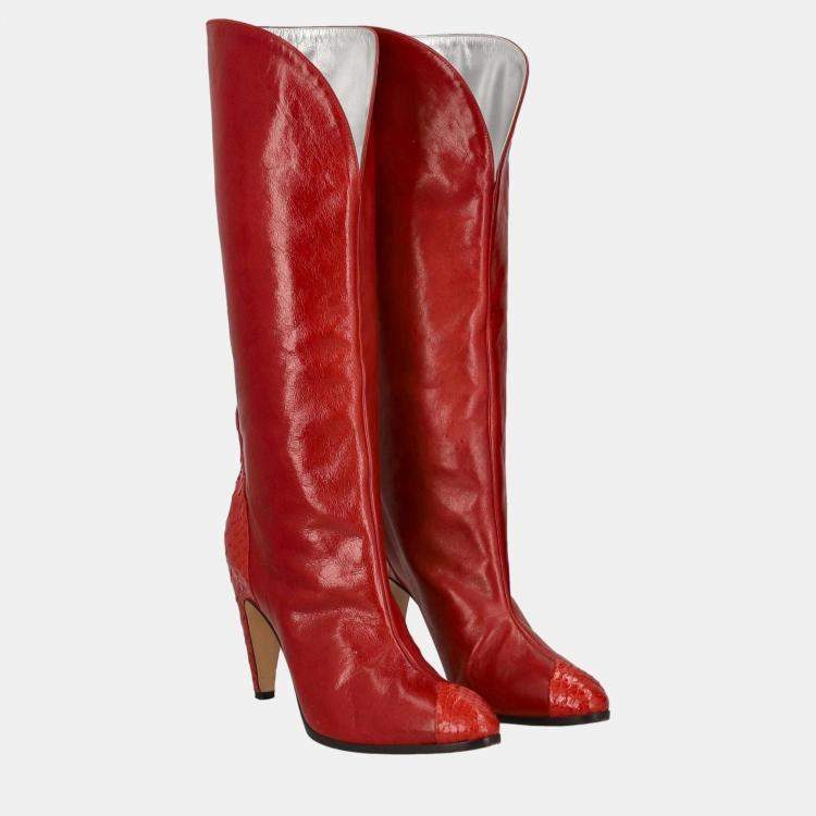 givenchy boots red