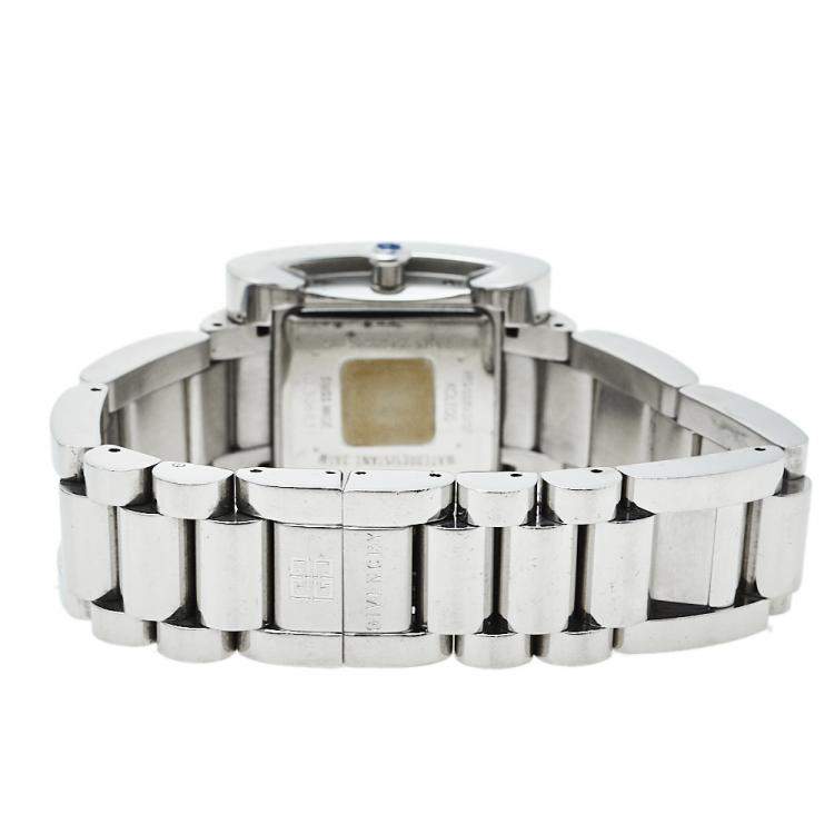 Pre Owned Givenchy Mother of Pearl Stainless Steel Koleos Women's Wristwatch 29mm