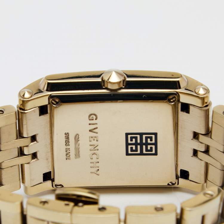 Pre Owned Givenchy Gold Tone Stainless Steel GV.5262L Women's Wristwatch 32 mm