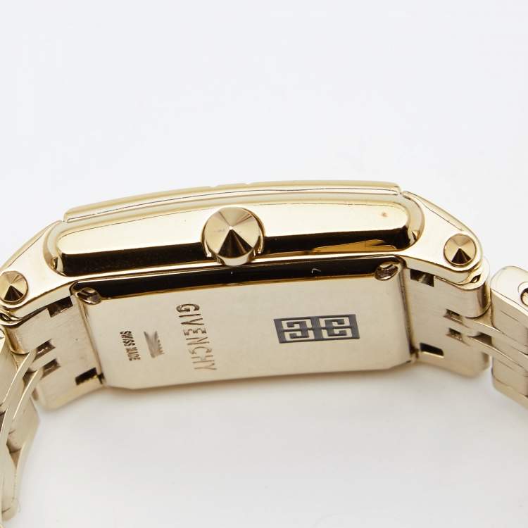 Pre Owned Givenchy Gold Tone Stainless Steel GV.5262L Women's Wristwatch 32 mm