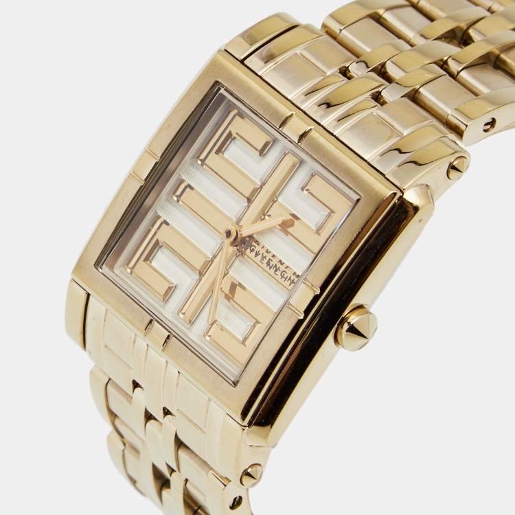 Pre Owned Givenchy Gold Tone Stainless Steel GV.5262L Women's Wristwatch 32 mm