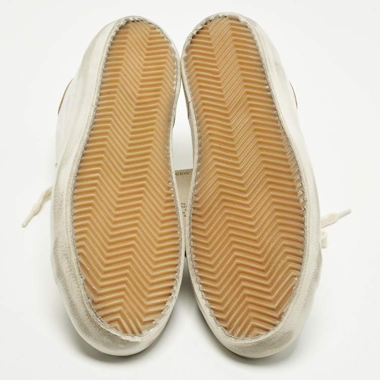 Pre Owned Golden Goose Super Star Skate Size 41 Multicolor Leather and Suede Low Top Sneakers