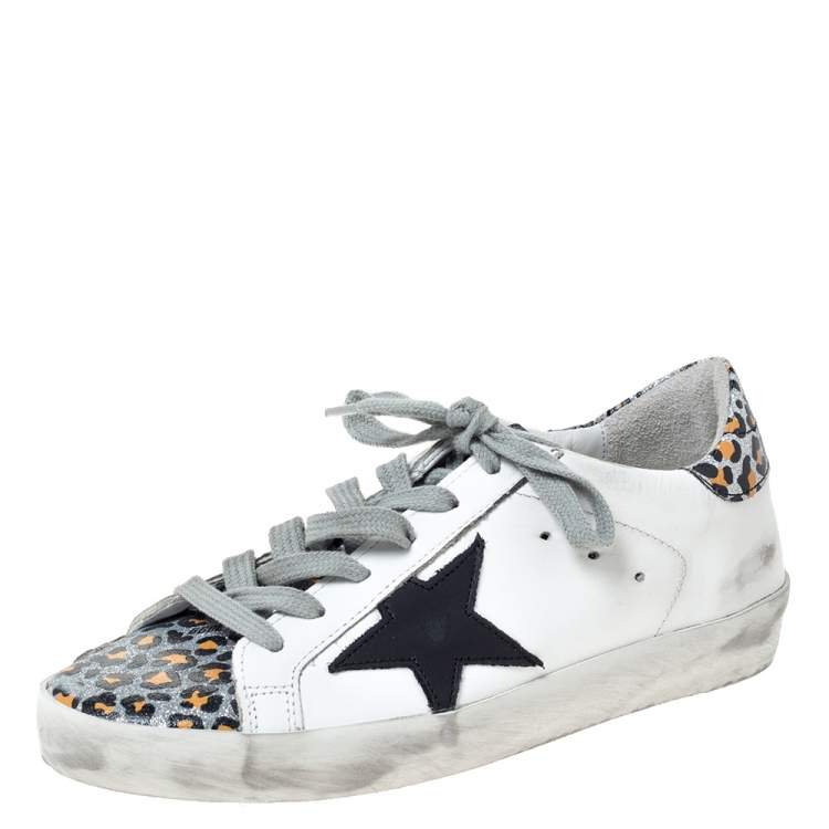 Golden Goose Deluxe Brand White Leather 