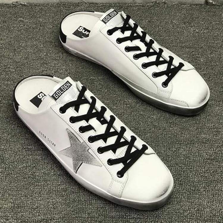 مملوكة مسبقًا Golden Goose Black leather Muller EU 38