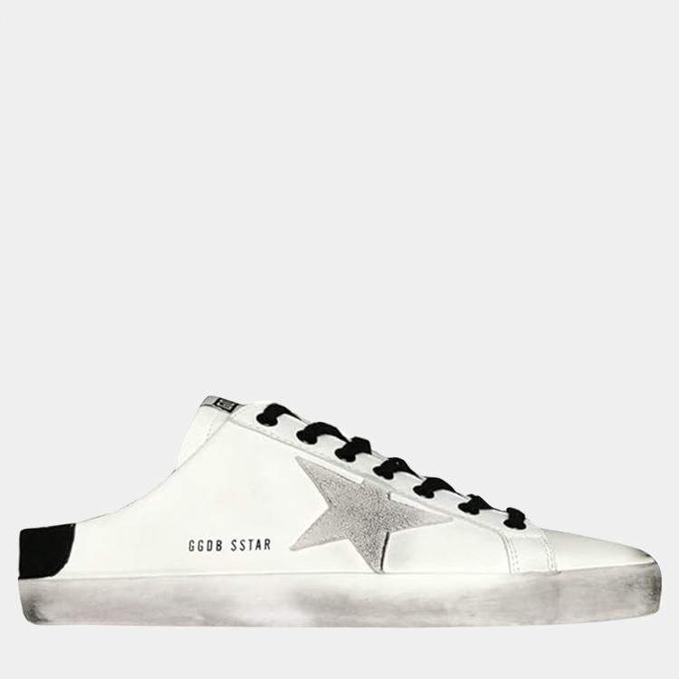 مملوكة مسبقًا Golden Goose Black leather Muller EU 38