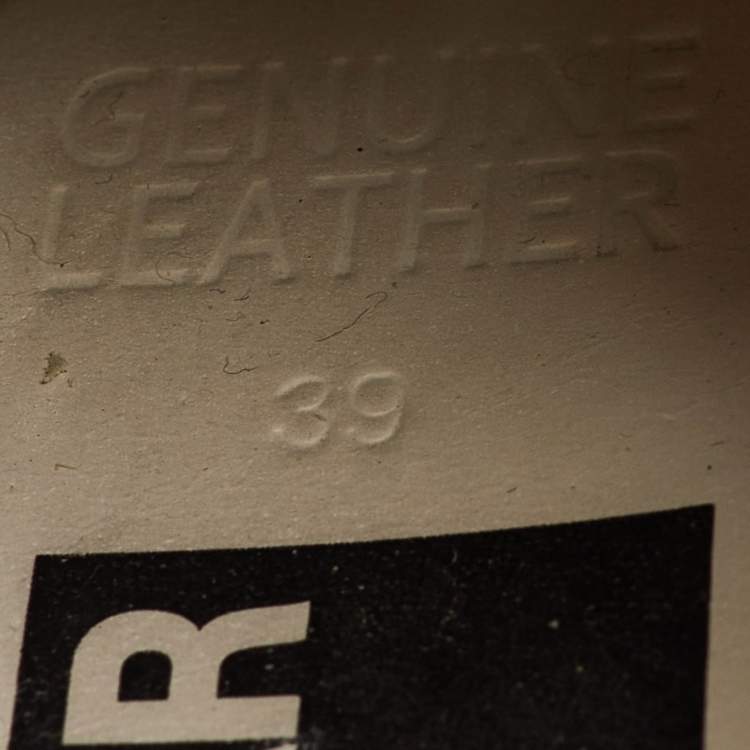 Pre Owned Golden Goose Super Star Size 39 White Leather and Shearling Fur Low Top Sneakers