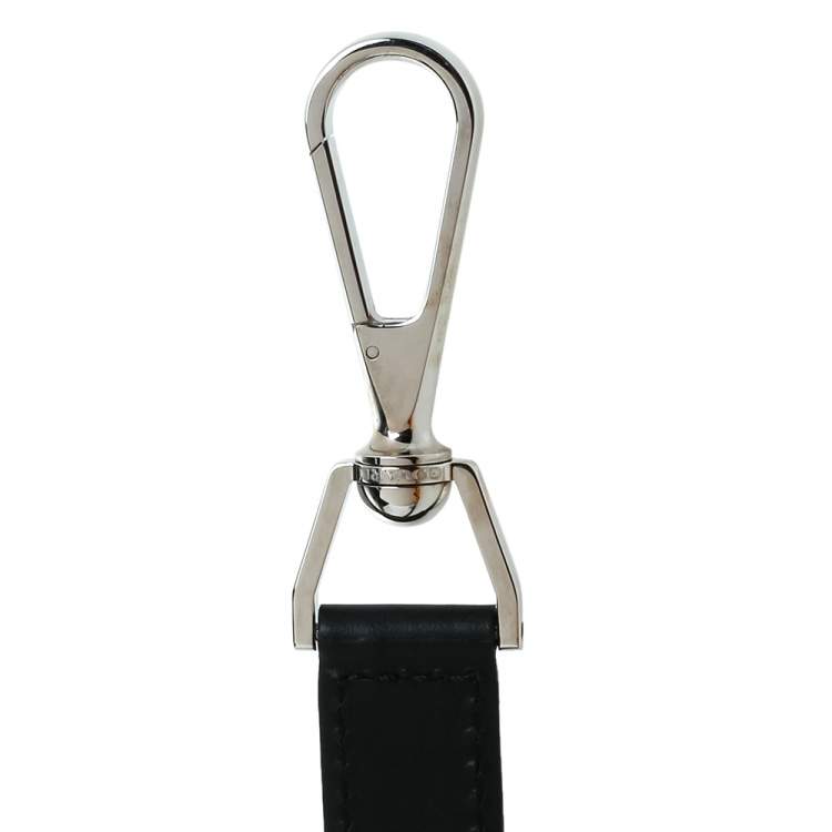 Pre Owned Goyard Black Leather Adjustable Shoulder Bag Strap