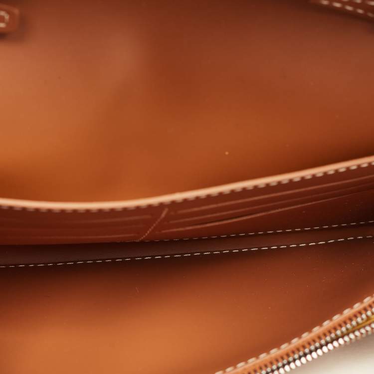 Pre Owned Goyard Brown Goyardine Coated Canvas Varenne Continental Wallet