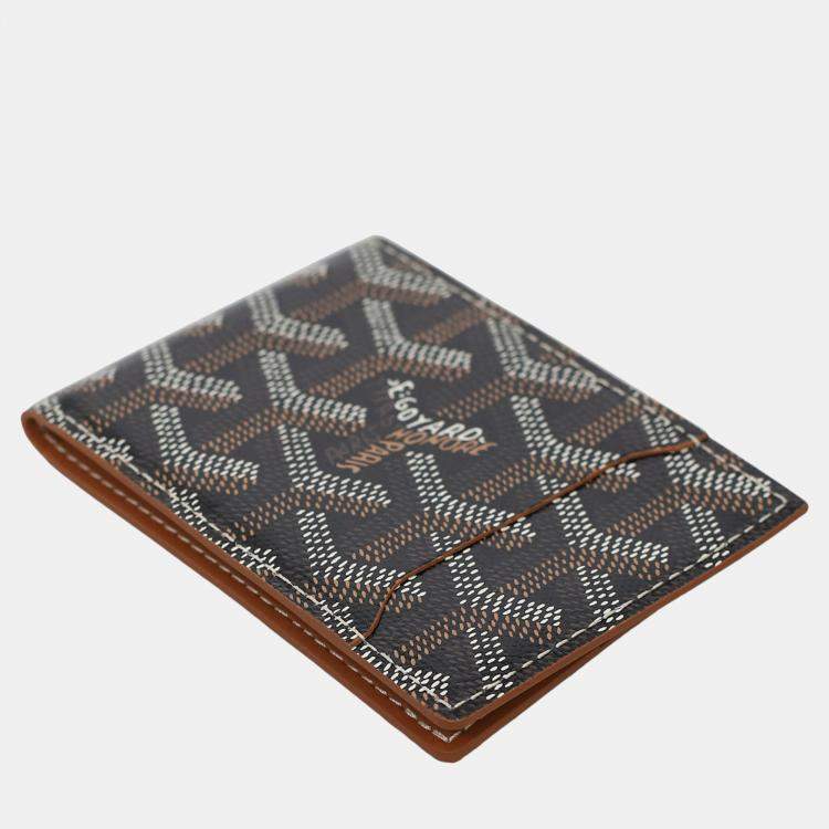 Pre Owned Goyard Goyardine Insert Victoire Card Wallet