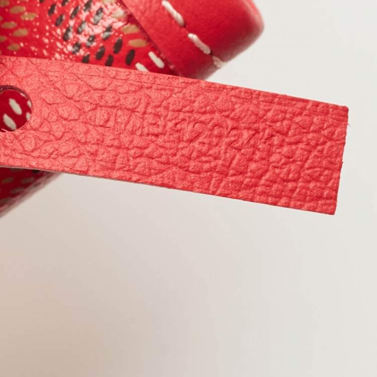 Pre Owned Goyard Fuchsia Goyardine Coated Canvas and Leather Saint Louis GM Tote