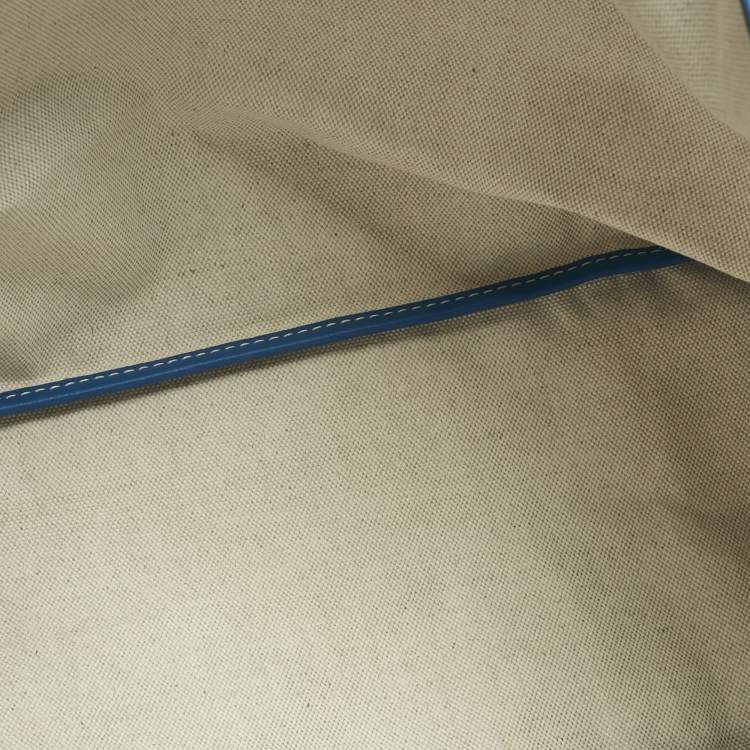 مملوكة مسبقًا Goyard Blue Goyardine Coated Canvas and Leather Saint Louis PM Tote