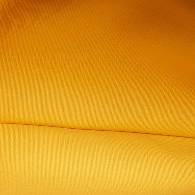 Pre Owned Goyard Sainte Marie MM Green Goyardine Coated Canvas and Leather Clutch