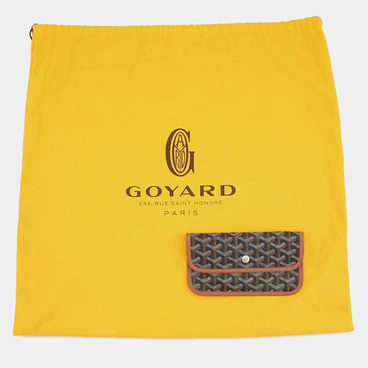 مملوكة مسبقًا Goyard Boheme Hobo Bag Black/Tanbohemepmlty Pvc Leather