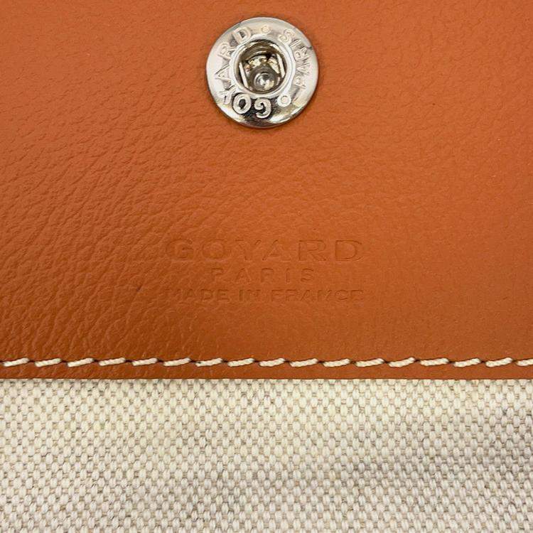 مملوكة مسبقًا Goyard Boheme Hobo Bag Black/Tanbohemepmlty Pvc Leather