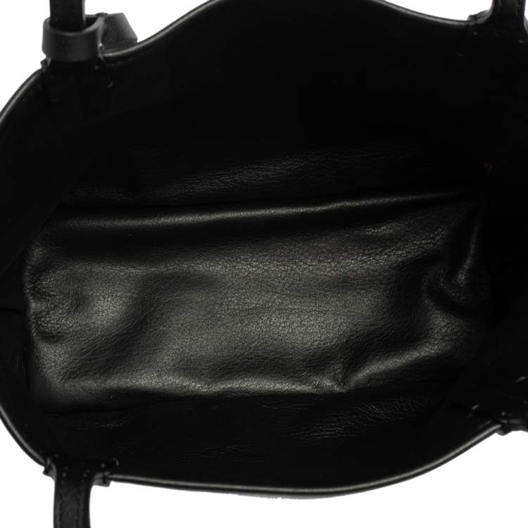 Pre Owned Goyard Black Goyardine Coated Canvas Anjou Mini Bag