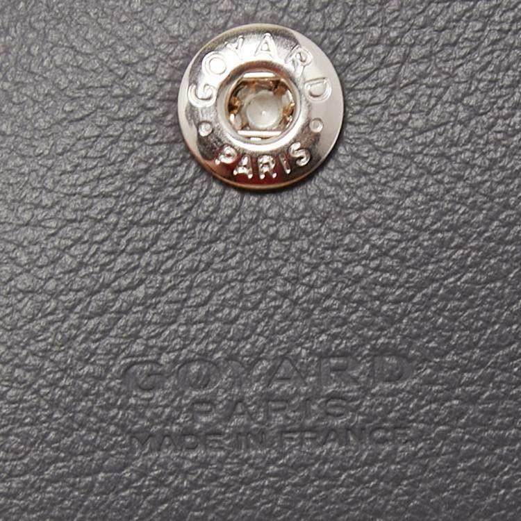 Pre Owned Goyard Grey Goyardine Coated Canvas and Leather Saint Louis PM Tote