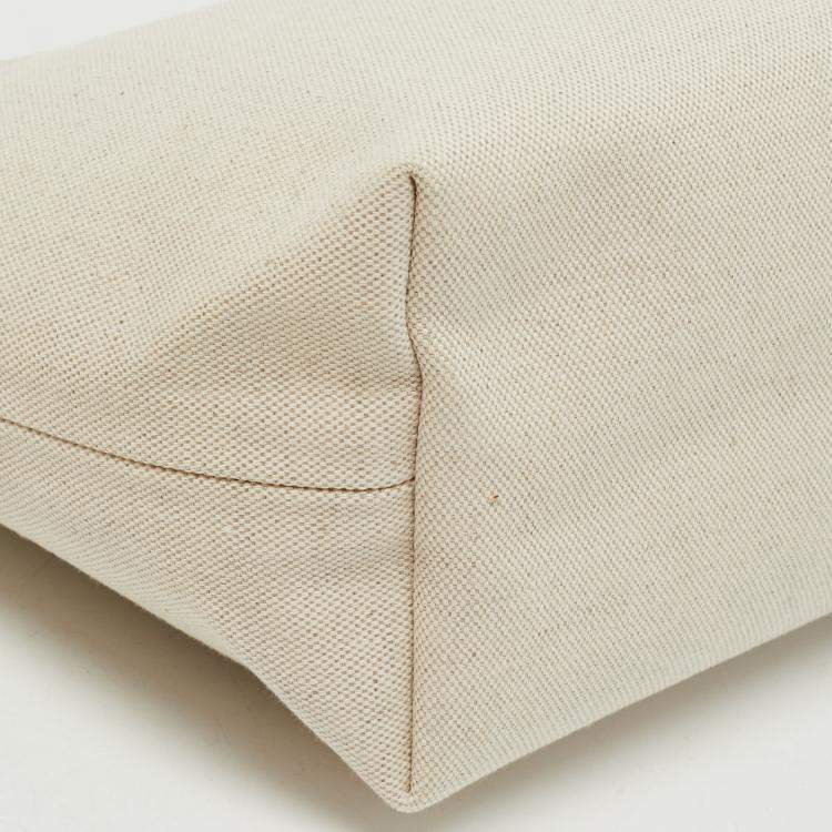 Pre Owned Goyard Cream Canvas Necessaire Organizer Pouch