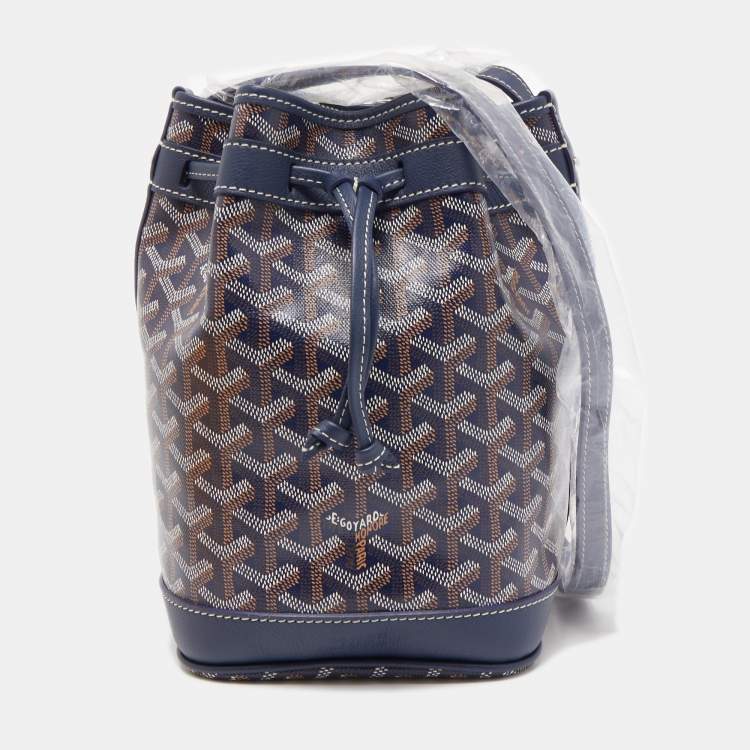 Goyard Blue Petit Flot Bucket Bag – The Closet