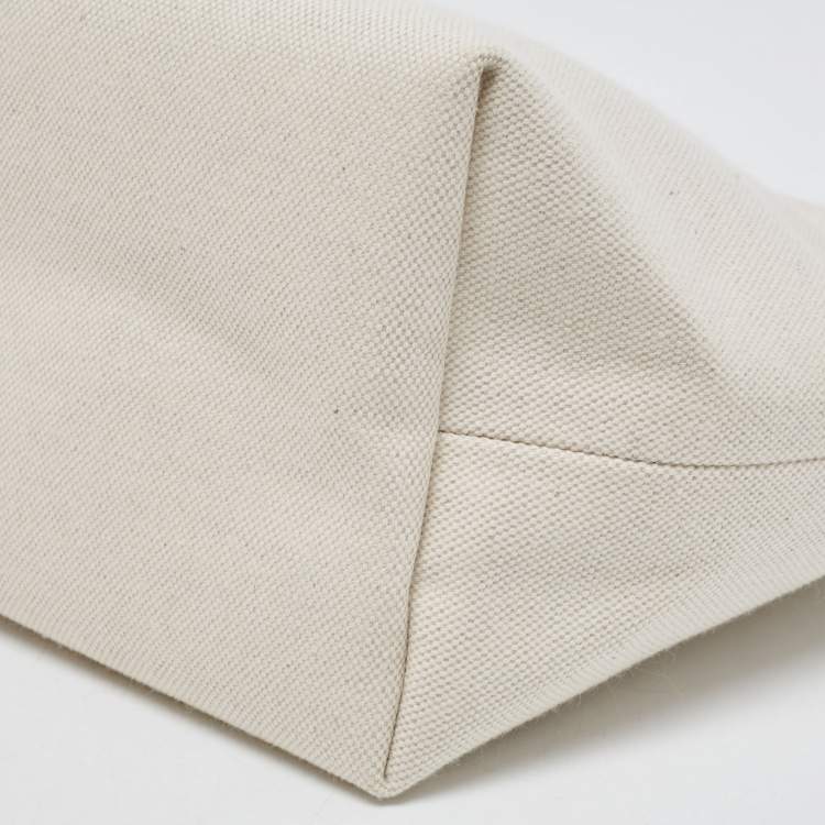 Pre Owned Goyard Cream Canvas Necessaire Organizer Pouch