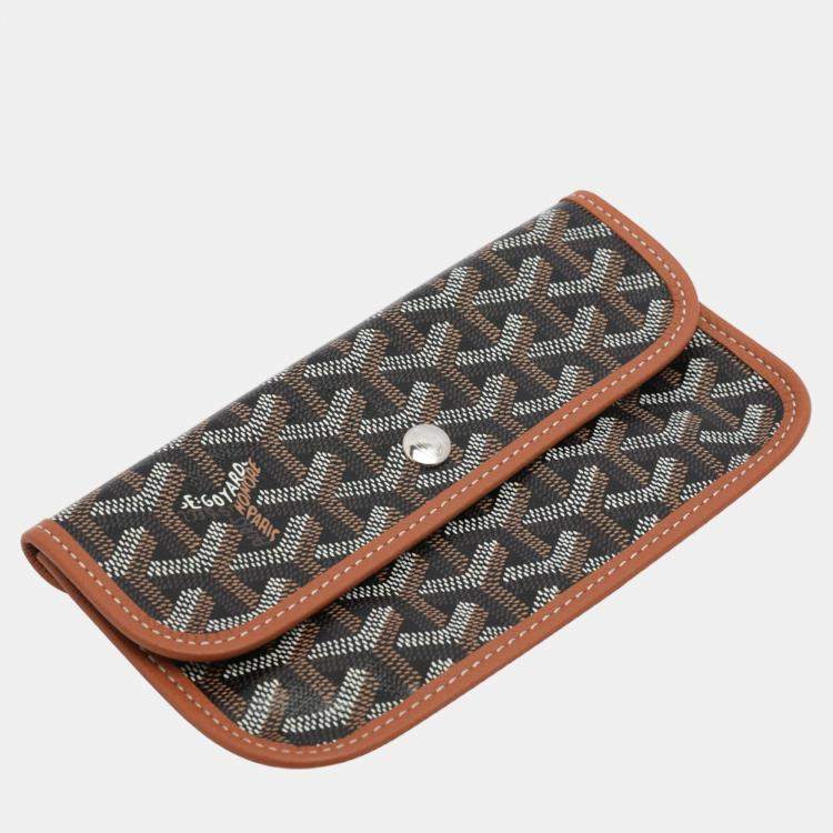 Pre Owned Goyard Boheme Hobo Black and Tan