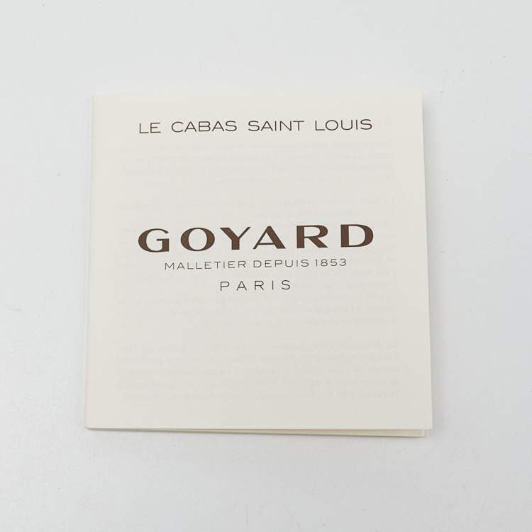 Pre Owned Goyard Green Goyardine Coated Canvas and Leather Saint Louis PM Tote