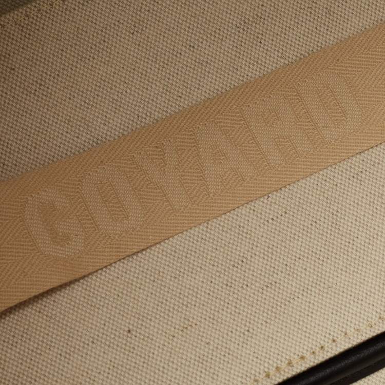 Pre Owned Goyard Black Goyardine Coated Canvas Capetien Messenger Bag