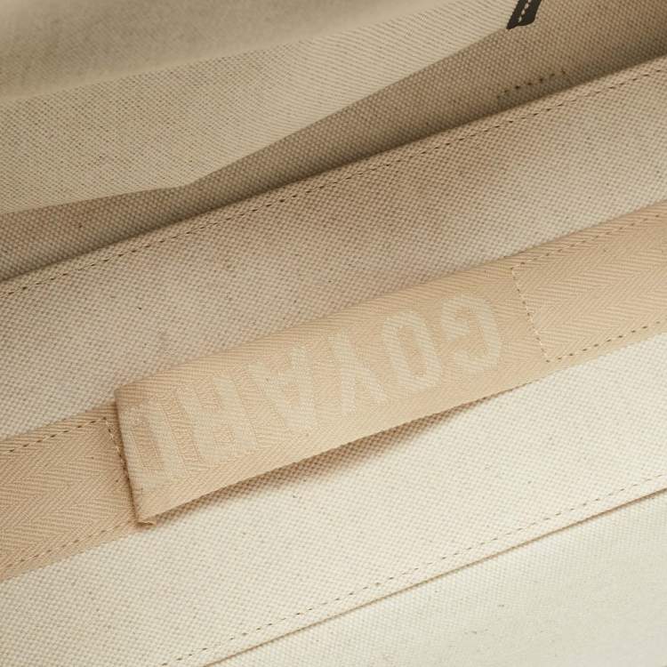 Pre Owned Goyard Grey Goyardine Coated Canvas and Leather Goyard Rouette PM Bag