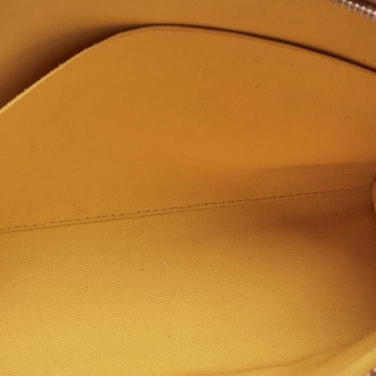 Pre Owned Goyard Brown Goyardine Coated Canvas and Leather Jouvence MM Toiletry Pouch