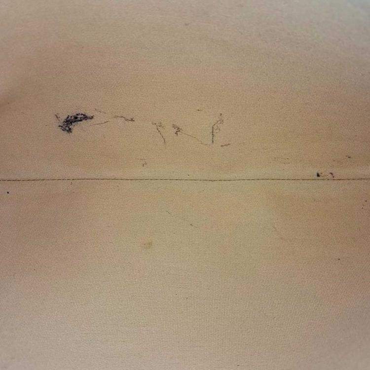 Pre Owned Goyard Black Coated Canvas Senat MGM Pouch