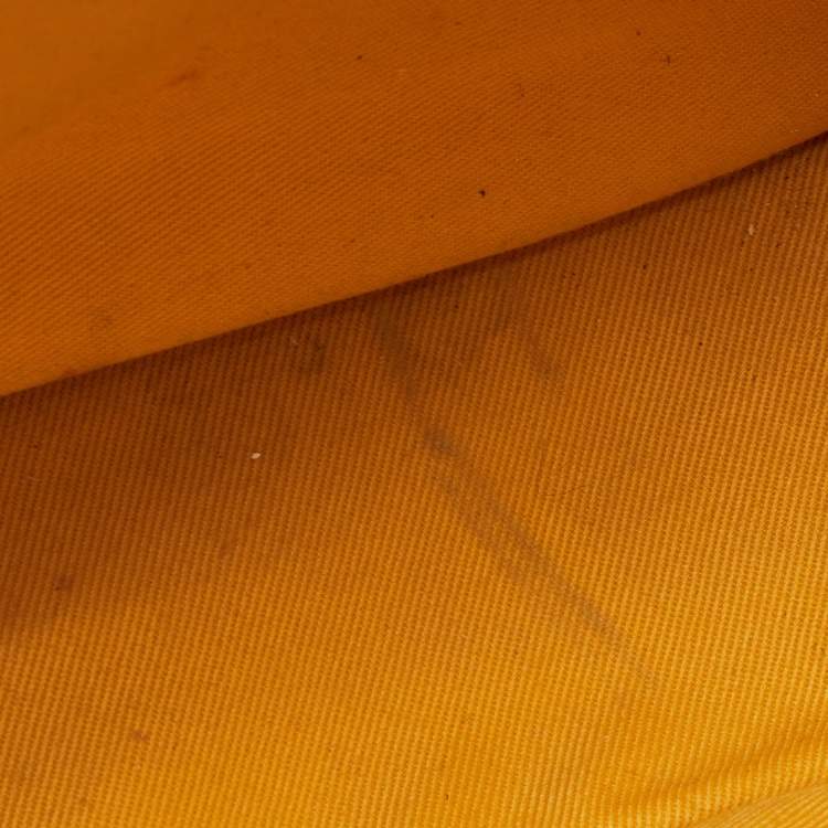 Pre Owned Goyard Brown Goyardine Coated Canvas and Leather Belvedere MM Saddle Bag