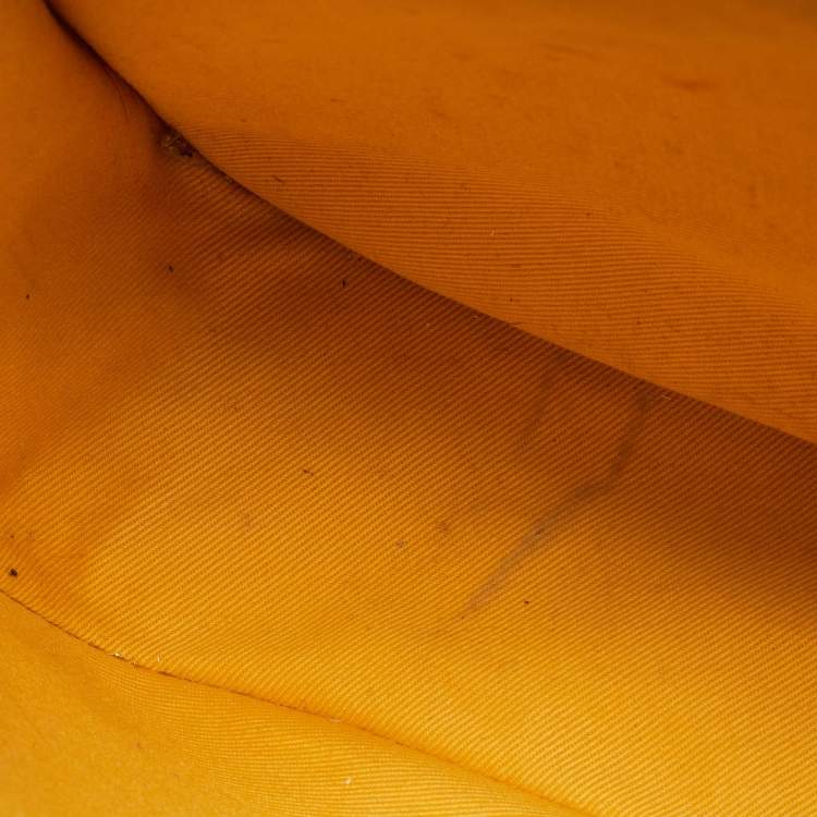 Pre Owned Goyard Brown Goyardine Coated Canvas and Leather Belvedere MM Saddle Bag