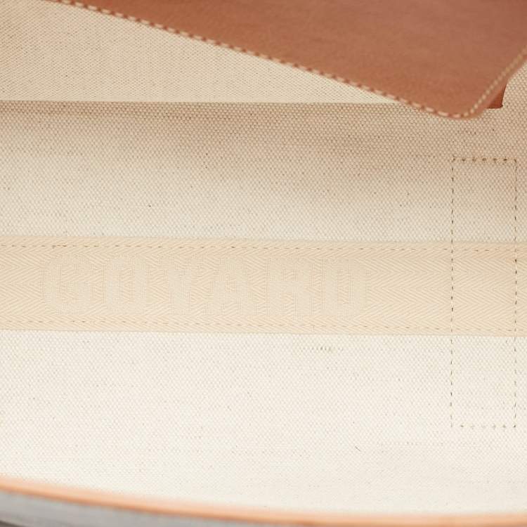 Pre Owned Goyard Brown Goyardine Coated Canvas and Leather Rouette PM Bag