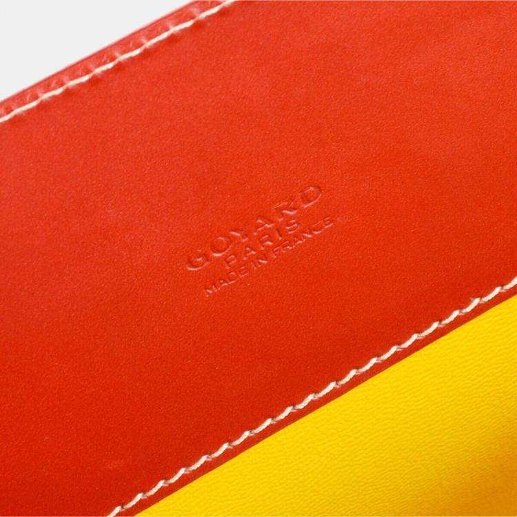 Pre Owned Goyard Red Chypre Briefcase