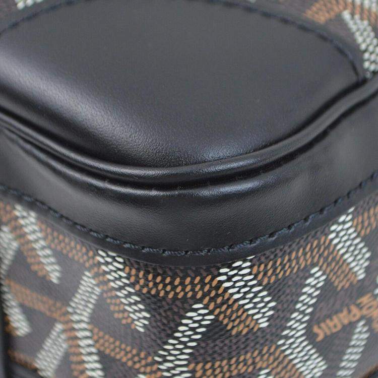 Pre Owned Goyard Black Stainless Steel PM Briefcase Handbag