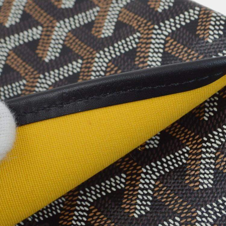 Pre Owned Goyard Black Stainless Steel PM Briefcase Handbag