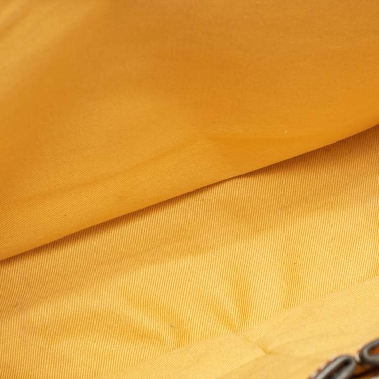 Pre Owned Goyard Grey Goyardine Coated Canvas Belvedere MM Saddle Bag