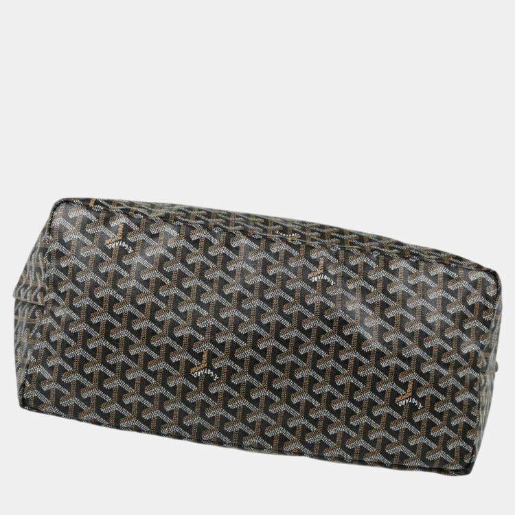Pre Owned Goyard Brown Canvas Goyardine St. Louis GM Tote Bag
