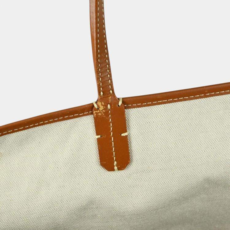 Pre Owned Goyard Brown Canvas Goyardine St. Louis GM Tote Bag