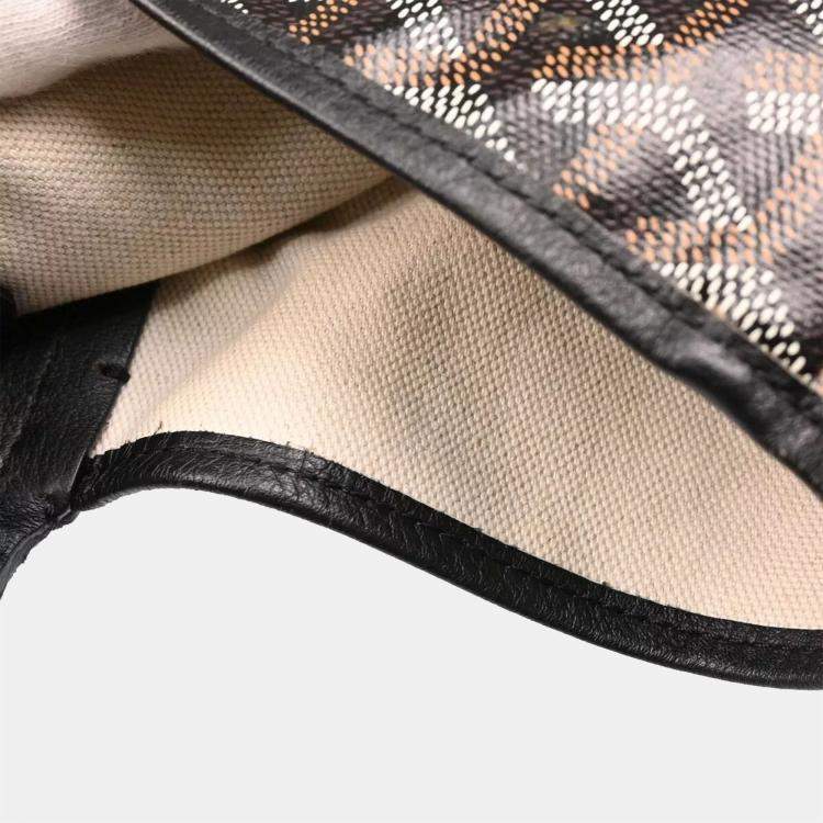 Pre Owned Goyard Black St. Louis PM Tote Handbag