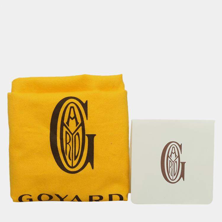 Pre Owned Goyard Red Coated Canvas Belvedere PM Bag