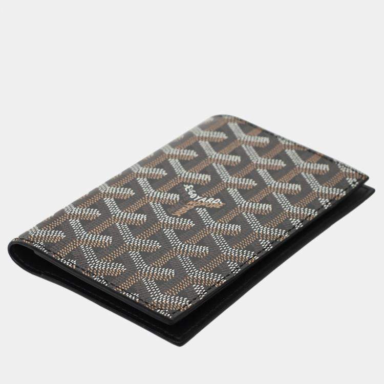 Pre Owned Goyard Grenelle Passport Holder