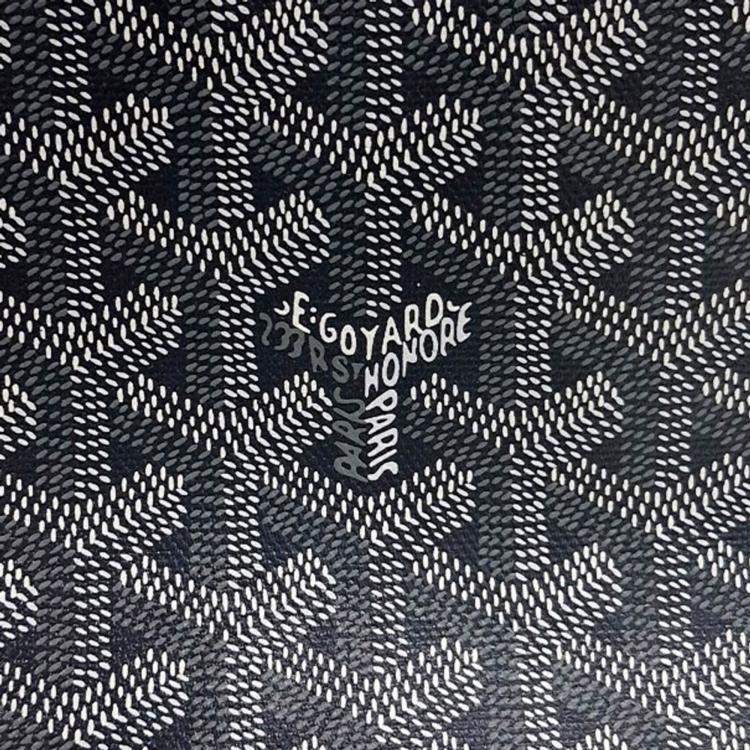 Pre Owned Goyard Grey PVC Juvance GM + Keyring