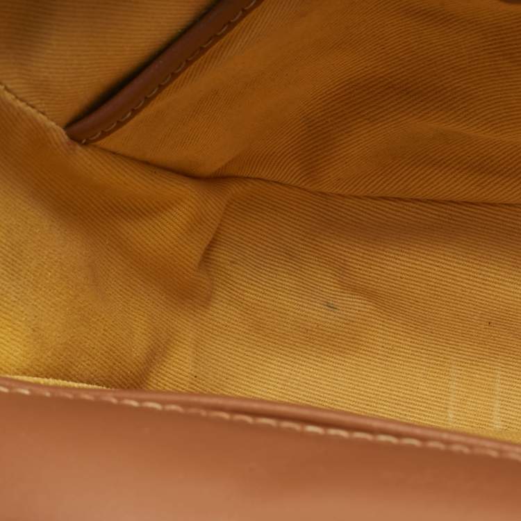 Pre Owned Goyard Brown Goyardine Coated Canvas Belvedere ll PM Bag