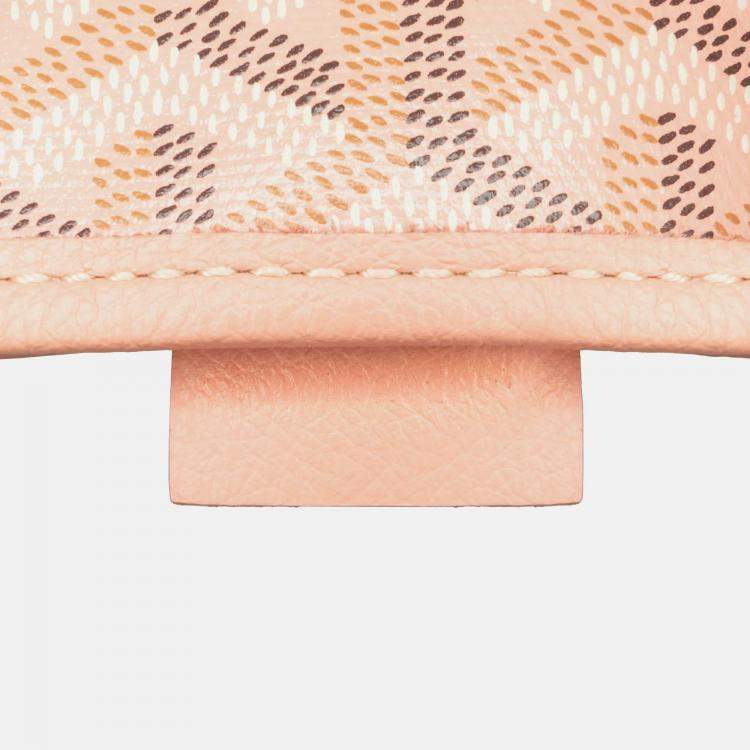 مملوكة مسبقًا Goyard Poitiers Claire Voie Pink Goyardine Shoulder Bag