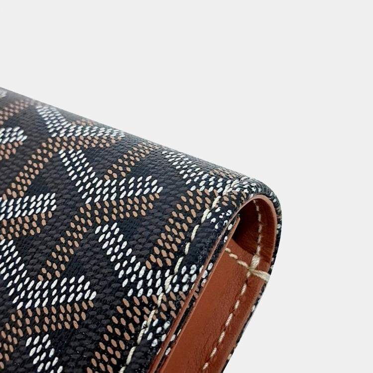 Pre Owned Goyard Black Monte Carlo Clutch