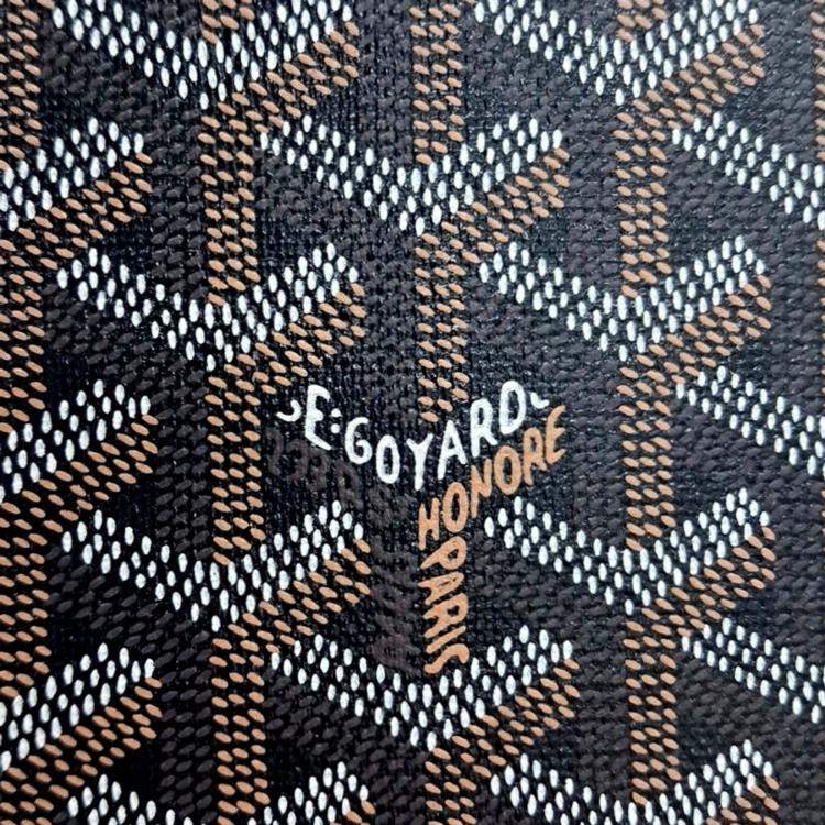 Pre Owned Goyard Black Monte Carlo Clutch