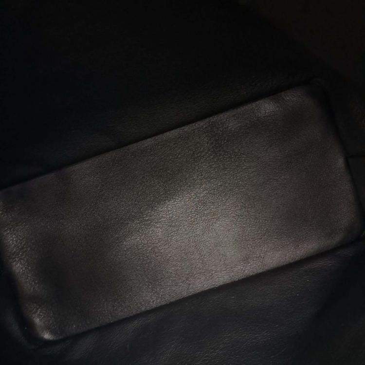 Pre Owned Goyard Mini Anjou Black Canvas Bag